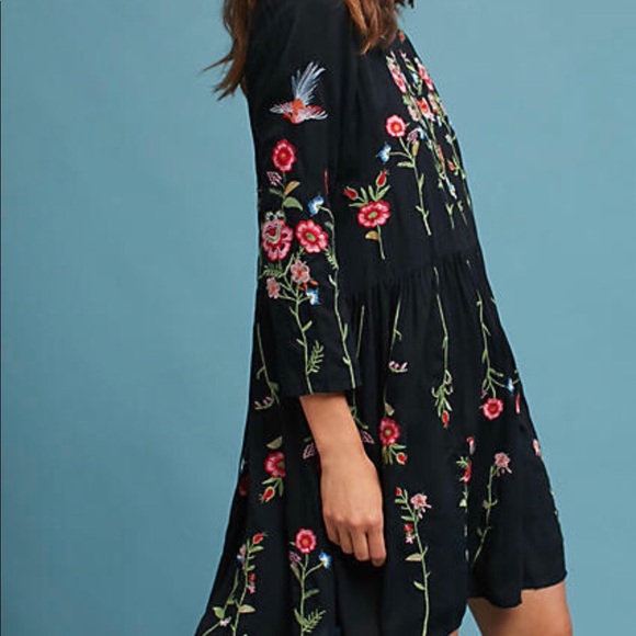 Maeve Dresses & Skirts - MAEVE Allison Embroidered Tunic Dress